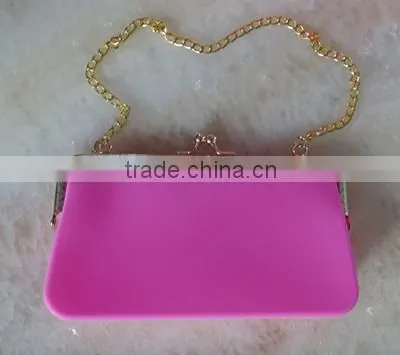 2014 cheap promotion heart and hand silicone bag