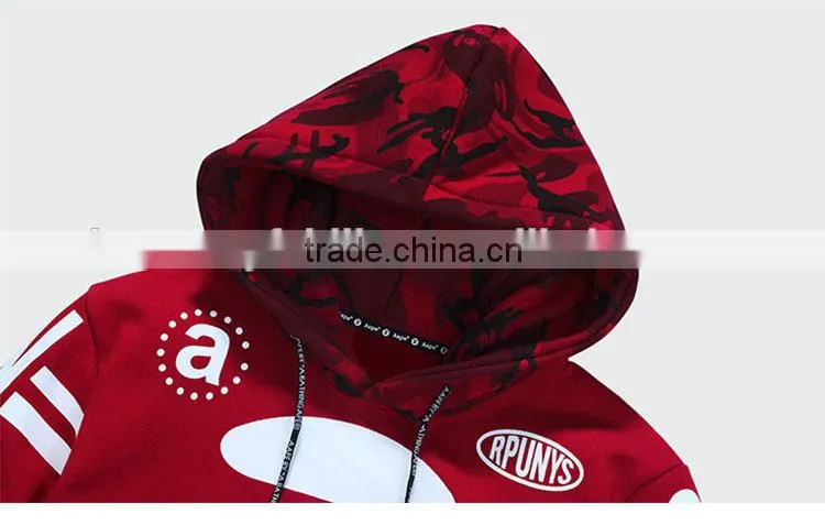 China OEM hoodie pullovers whth hood men's printing sweatershirt for hip hop hoodie
