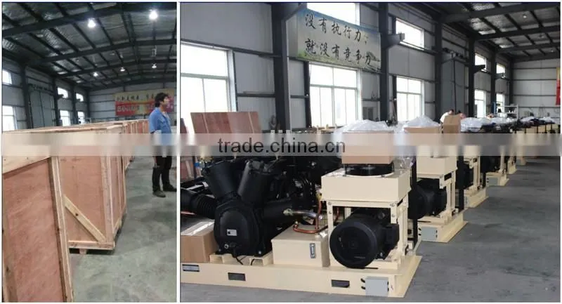 Belt type air compressor