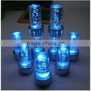 rechargable battery operated wedding party night club bar glowing light up round mini fashionable led crystal table lamp