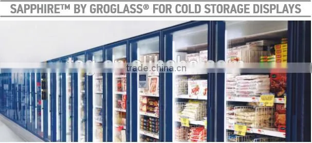 AR coated glass, tempered glass for wine refrigerator glass
