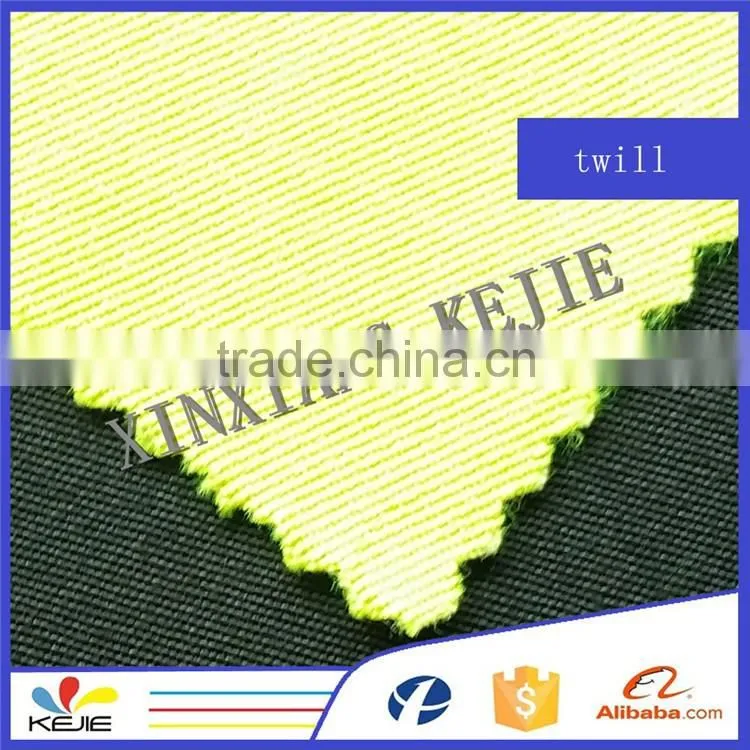 Cotton twill workwear fabric 21*16 128*60 woven twill fabric