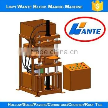 Automatic block production line, ecological interlocking brick production line