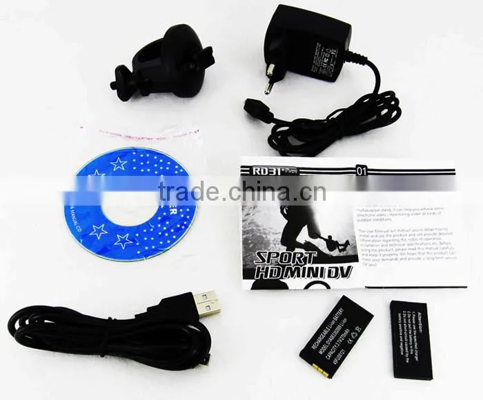HD 720p waterproof sports camera mini digital video camera WT-RD31