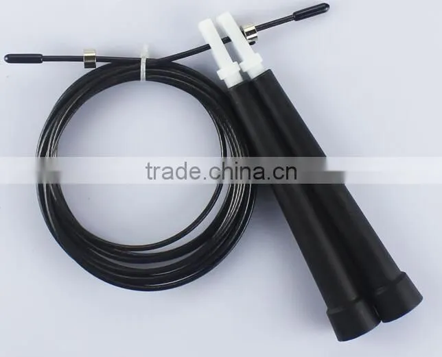 Outdoor high quality steel speed jump rope for crossfit