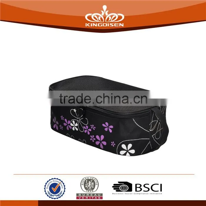 Polyester Material Lady Floral Shoe Bag