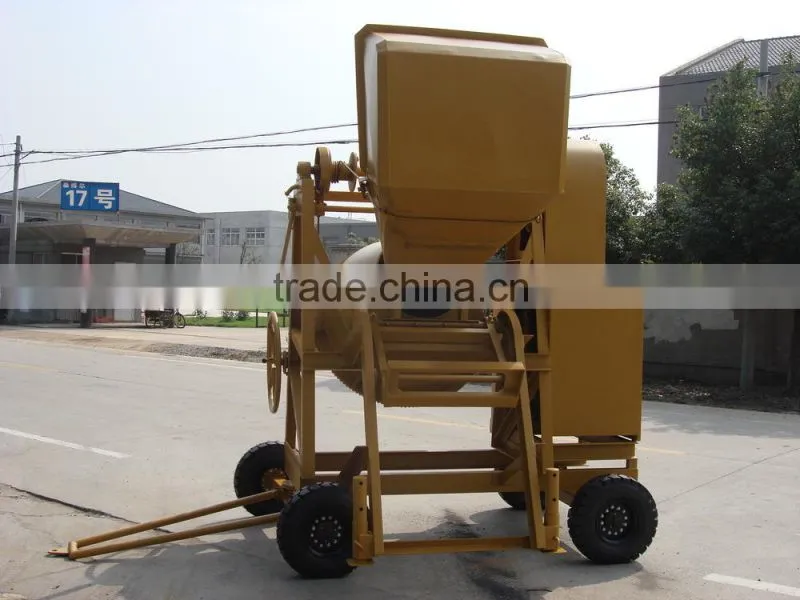Containerized Algeria Market Diesel Concrete Mixer 200L