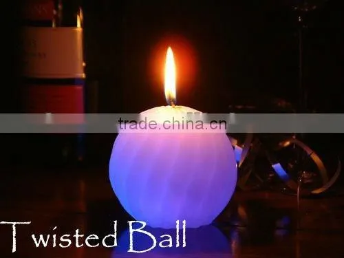 led candles with real flame/led wax candle