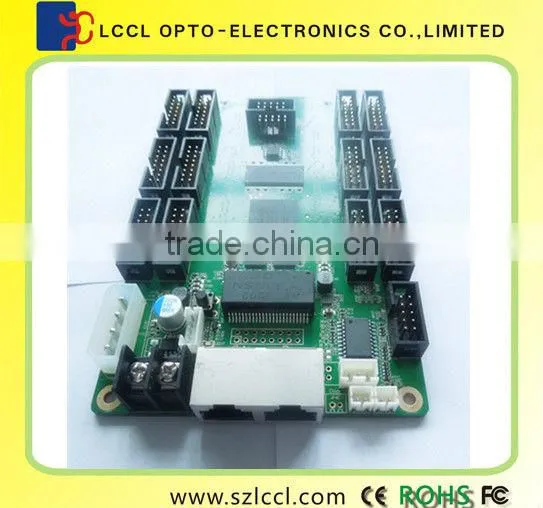 Hot sale / linsn receiving card RV908 HUB75 / Support 512 * 256 pixel / sync fullcolor rgb control system