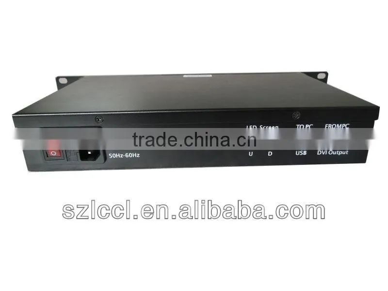 multi-interface easy to operate led screen TS852 external sending box with card