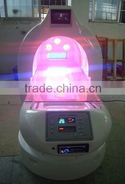 the best guangzhou luxury magic colorful tunnel spa/infrared sauna/photon energy infrared LED magic tunnel