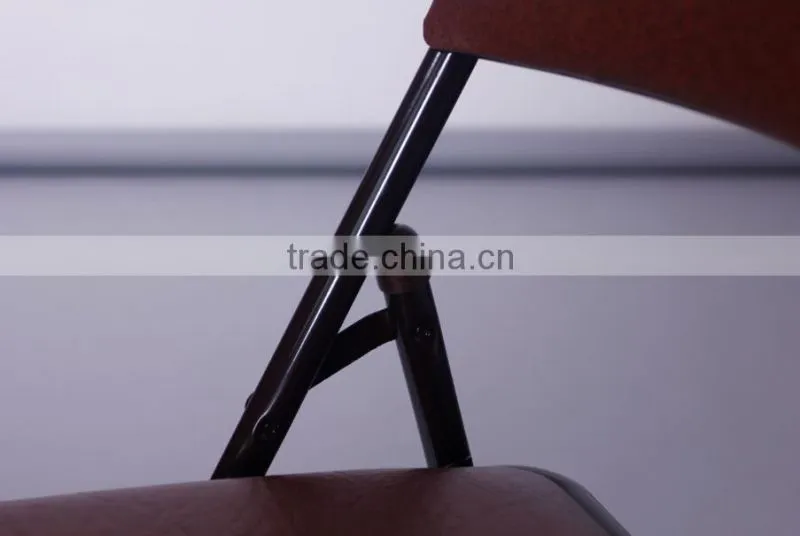 hot cheap PU leather folding chair with metal frame 1083A