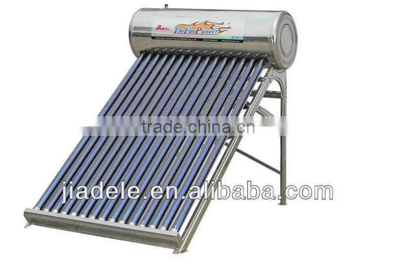 non-pressurized solar water heater
