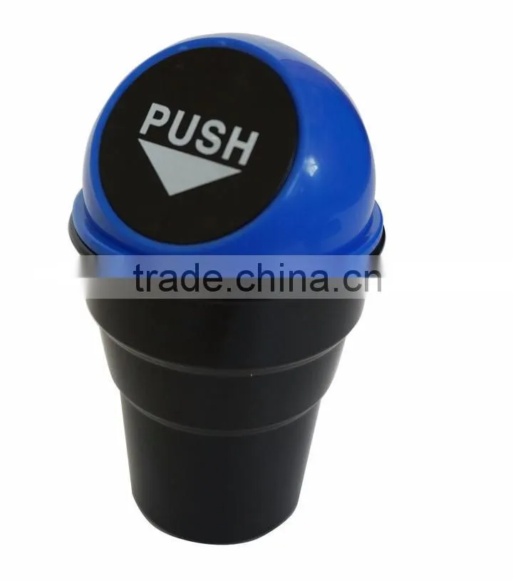 Plastic car trash mini bin