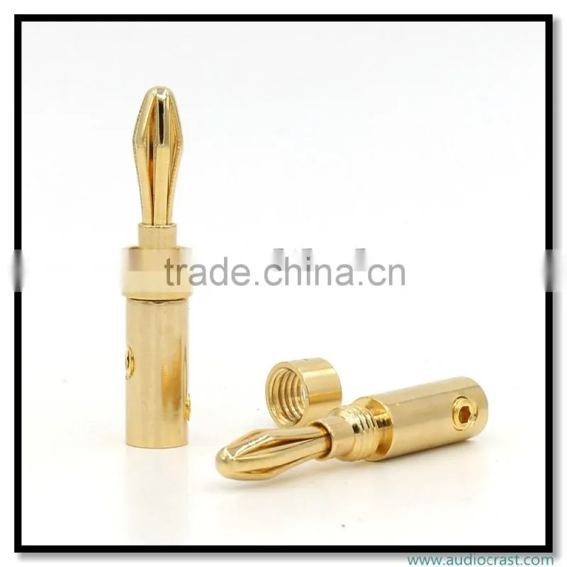OEM connector terminal Gold Plated amp connector tube amplifie