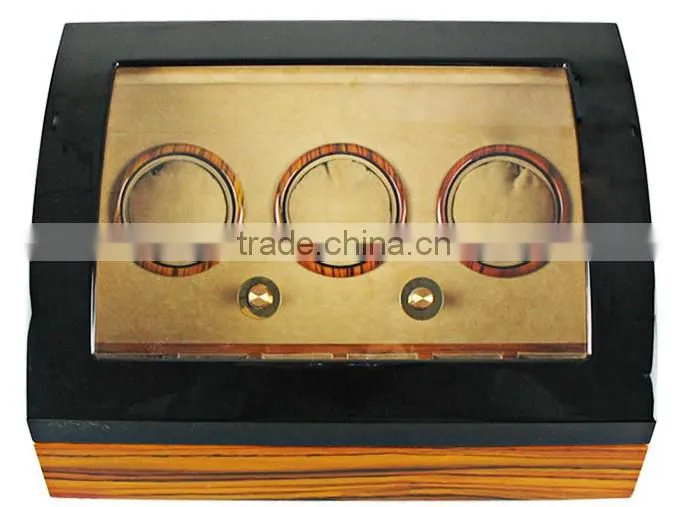 Beautiful design custom printing wooden watch winder box