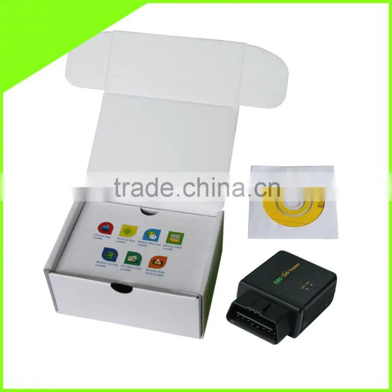OBDII GPS Trcaker with Big SOS button for emergency helping