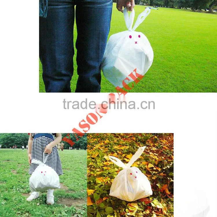 Yason outdoor leaf bag trash bag colorful leaf bag garbage bag