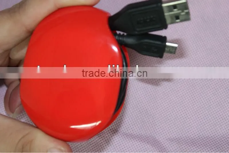 Logo Custom Retractable Earphones/retractable earphone winder