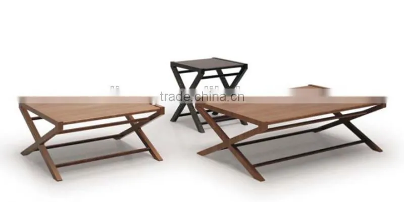 Modern Wood coffee table (T-86C+B+D)