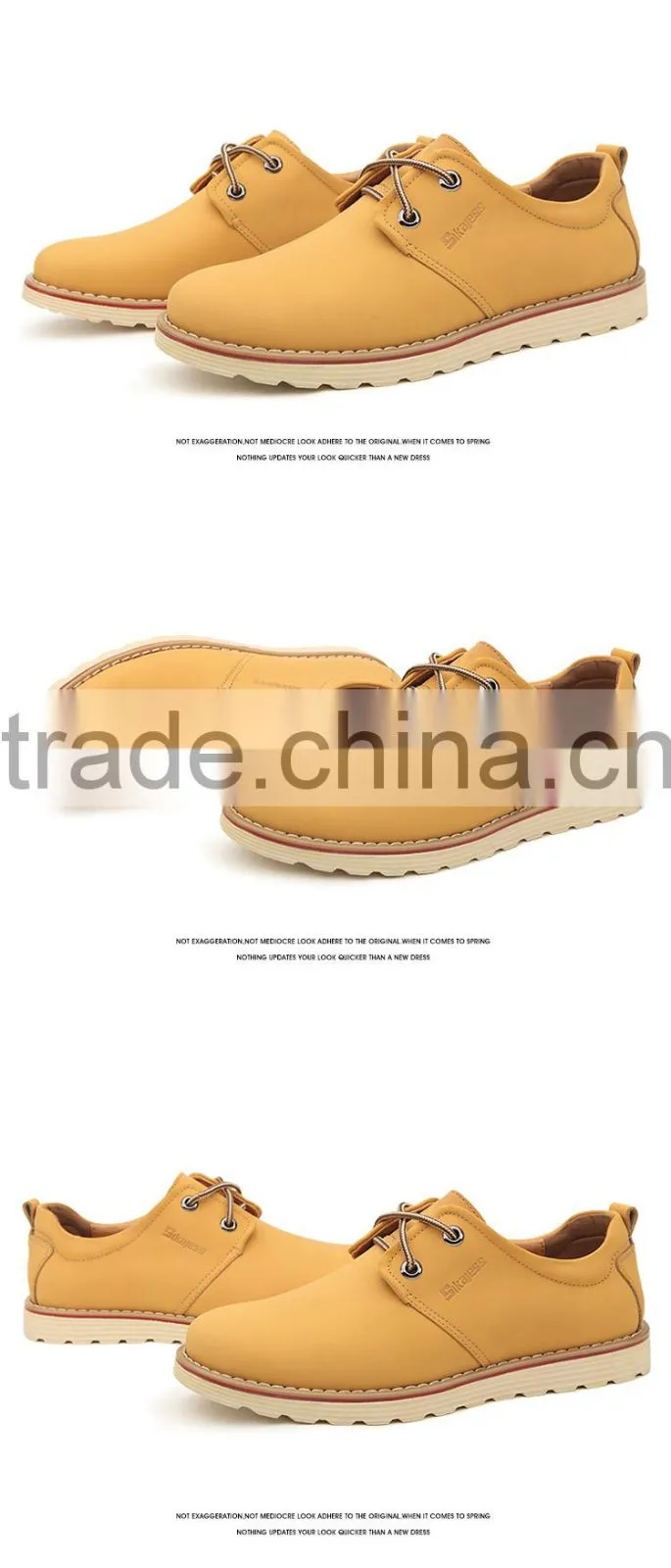 wholesale china leather shoe for men