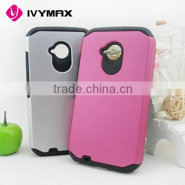 Manufacture Price PC TPU Cover Case For Motorola E2 E LTE