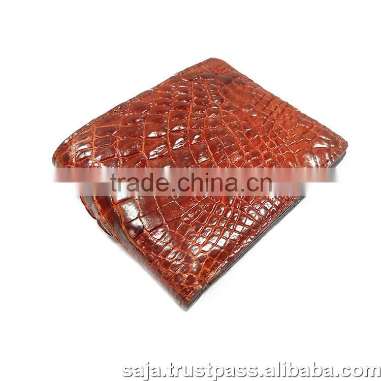 Crocodile leather wallet for men SMCRW-001