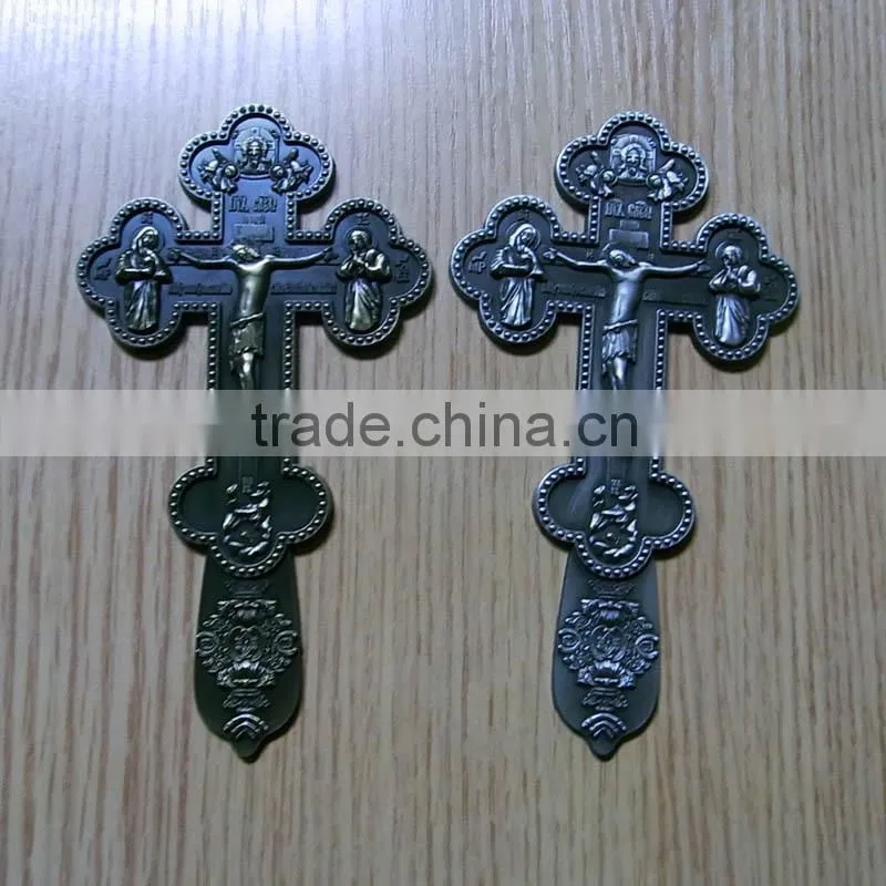 Hot selling antique silver wholesale metal religious catholic