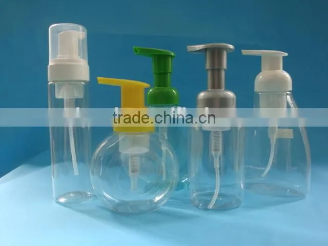 plastic foaming bottle, plastic foaming pump bottle
