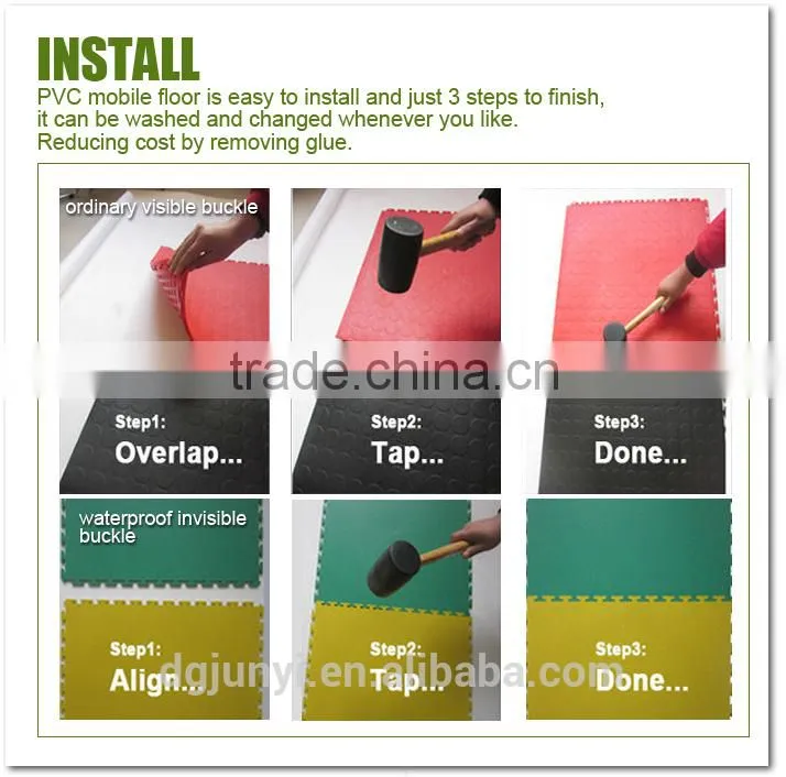 Guangdong PVC Industrial Floor Tiles Manufacturer