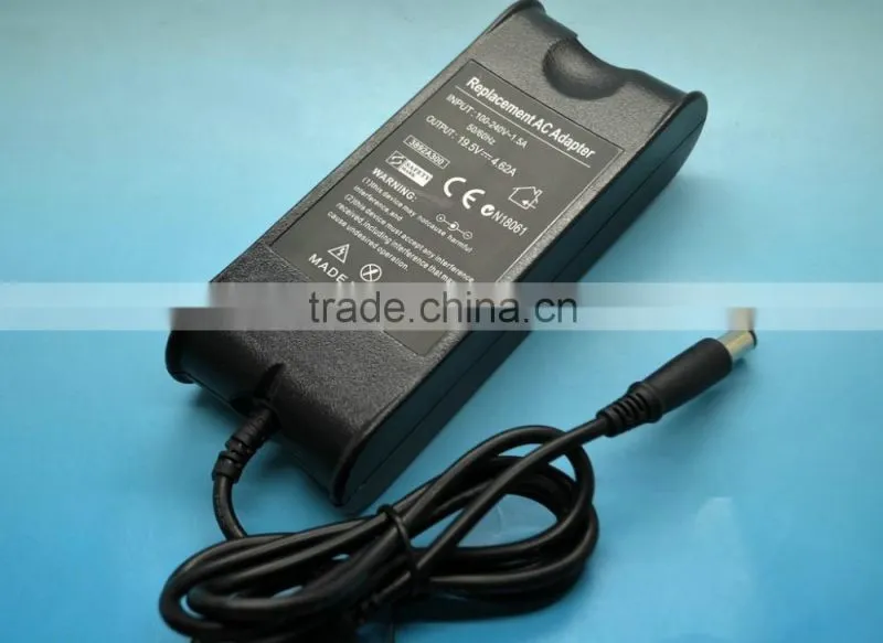 New Arrival 90w 19.5V 4.62A 7.4*5.0mm AC Adapter for dell laptop