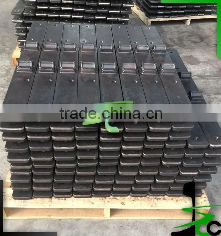 Steel base plates for SRT Thailand Railway lines