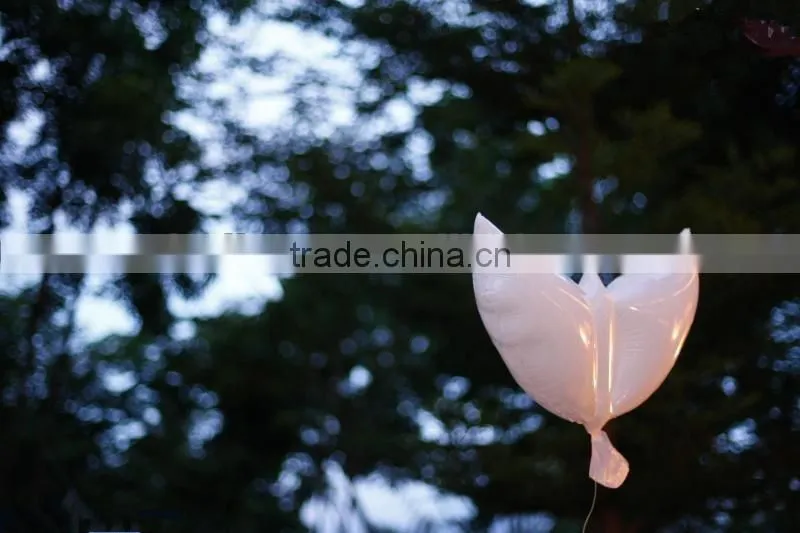 2016 Wedding Helium Inflatable Biodegradable White Dove Balloons For Wedding Decoration Doves Dhaped Bio Balloons