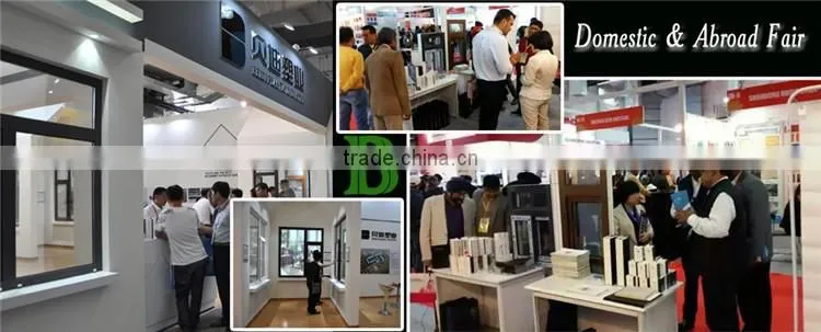 ISO9001 Quality Standard pvc window UPVC profile 4 chambers sliding plastic extrusion profile