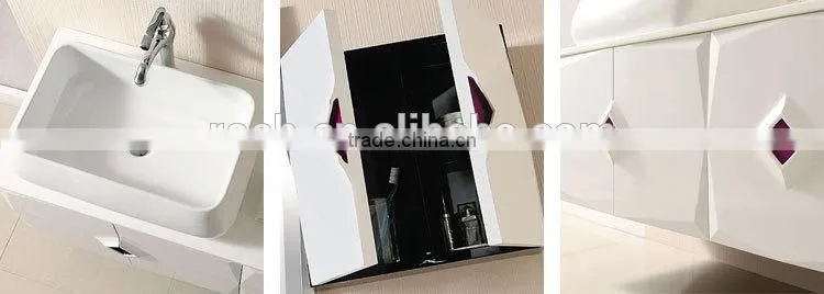 ROCH 2001 Hot Cheap Wooden Cabinet Bathroom Basin