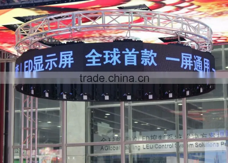 Best Quality P10 High resolution outdoor rental Board curtain flexible led display