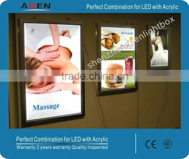 aluminum snap frame diy led light box