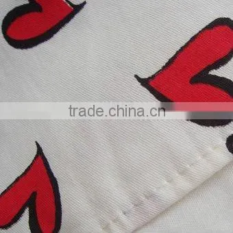Hot printed cotton triangle bandana
