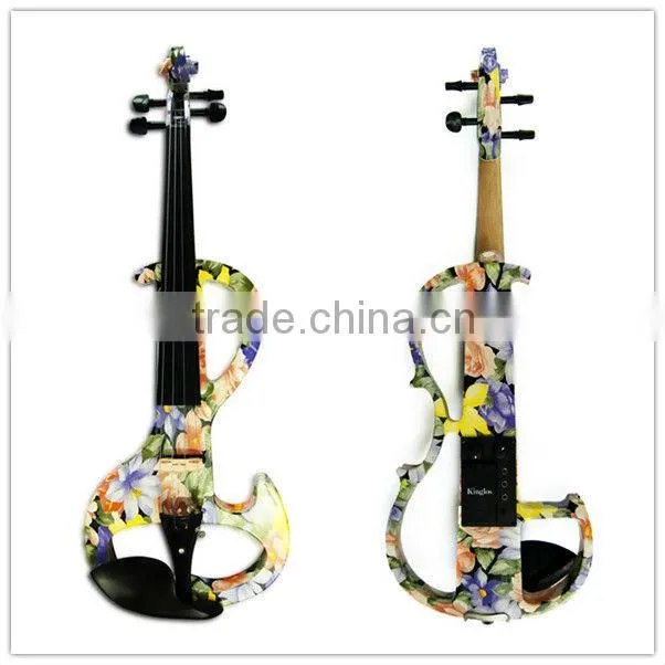 The 2013 new beautiful fashion colorful electric voilin SVE600