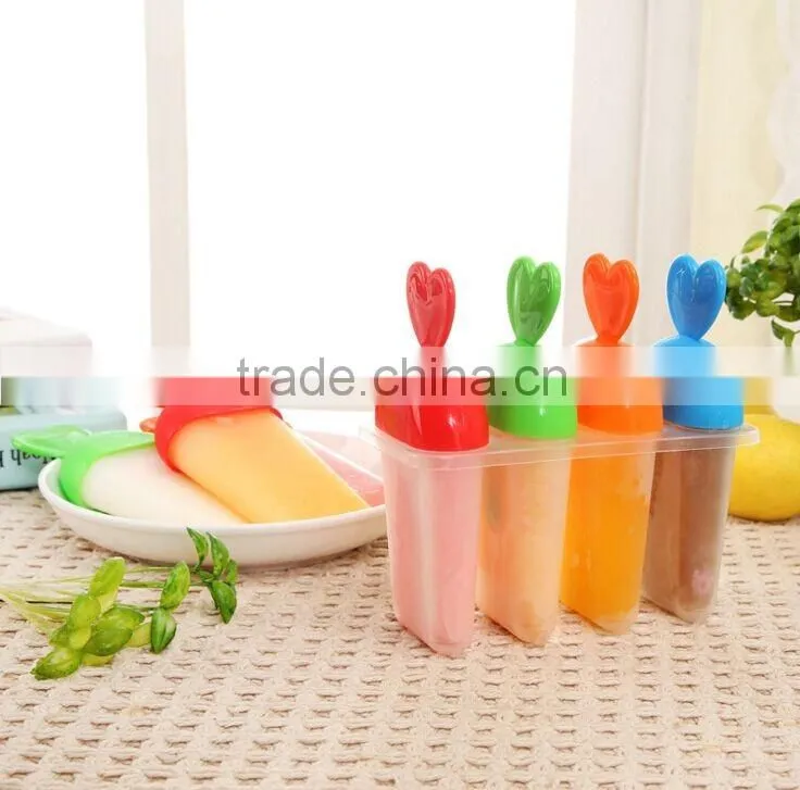 new design summer plastic ice lolly cube box