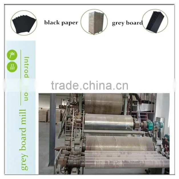 800g recycled pulp grey back laminated white back cardboards