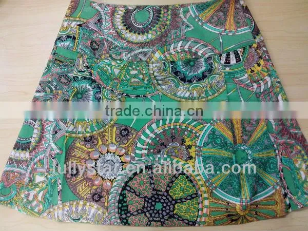 Ladies' printed skirt