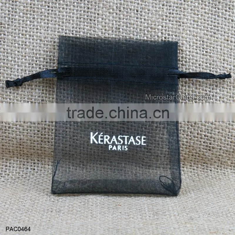 7x9cm Wholesale Drawable Red Small Organza Bags Favor Christmas Gift Wedding Organza Bag