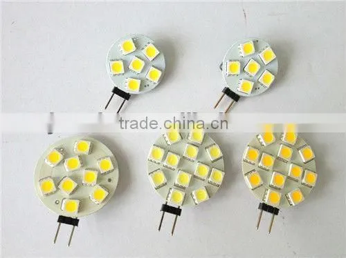 1.2W 10-30V DC G4 24V 5050 6SMD Led Bulb