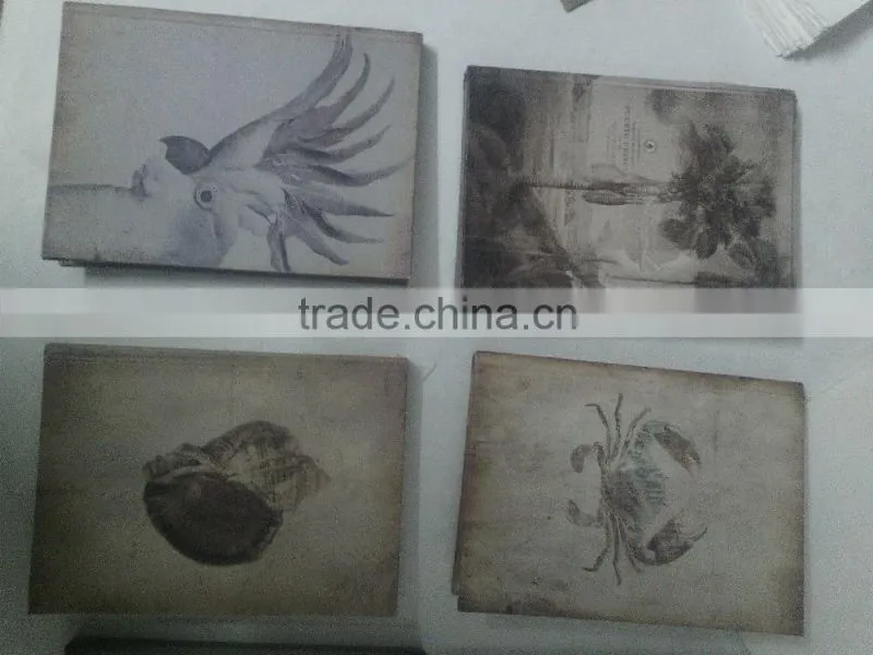 white handmade paper notebooks with cotton string tie for artisans, painters, kids crafts,