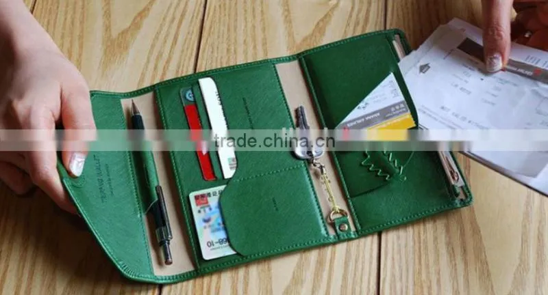 New Passport Holder Bag Multi-functional Credit Card Holder Bag Passport Cover Wallet