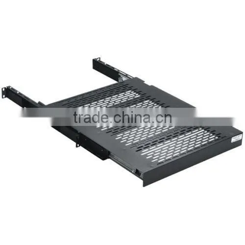 Professional Adjustable Rack Mount Metal Server Shelf Shelves Rail Rails 1U