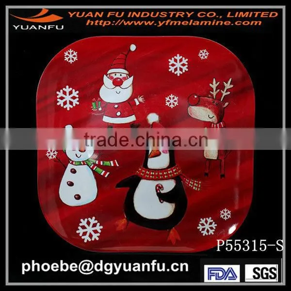 Rectangle large melamine tray
