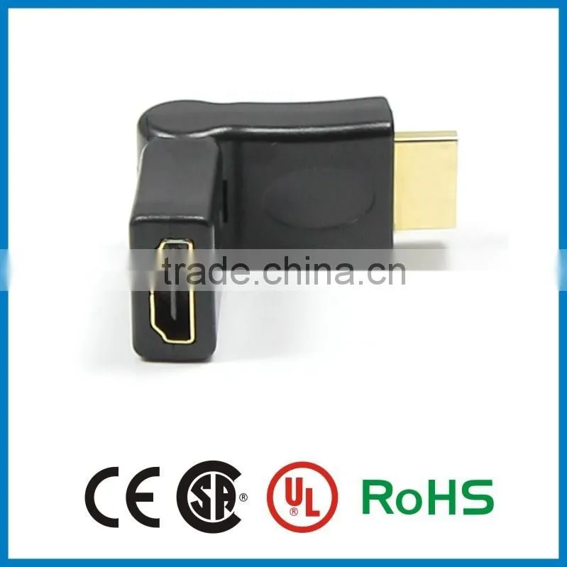 APBG HDMI Female to HDMI Male 180 degree Connector