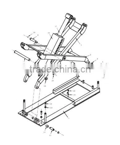In-ground full rise scissor lift 3000kg